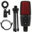 ME3 USB Wired Condenser Microphone Professional Mute Sensor Detail Oriented Mic for Recording/Singing/Teaching/Gaming/Live Broadcast - 1