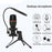 ME4 USB Wired Unidirectional Microphone Angle-Adjustable External Condenser Microphone Cardioid Recording Mic for Livestreaming/Gaming - 4