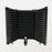 AQA S3 Microphone Isolation Shield High Density Absorbent Foam 3 Folding Panels Sound Shield Mic Recording Equipment - 2