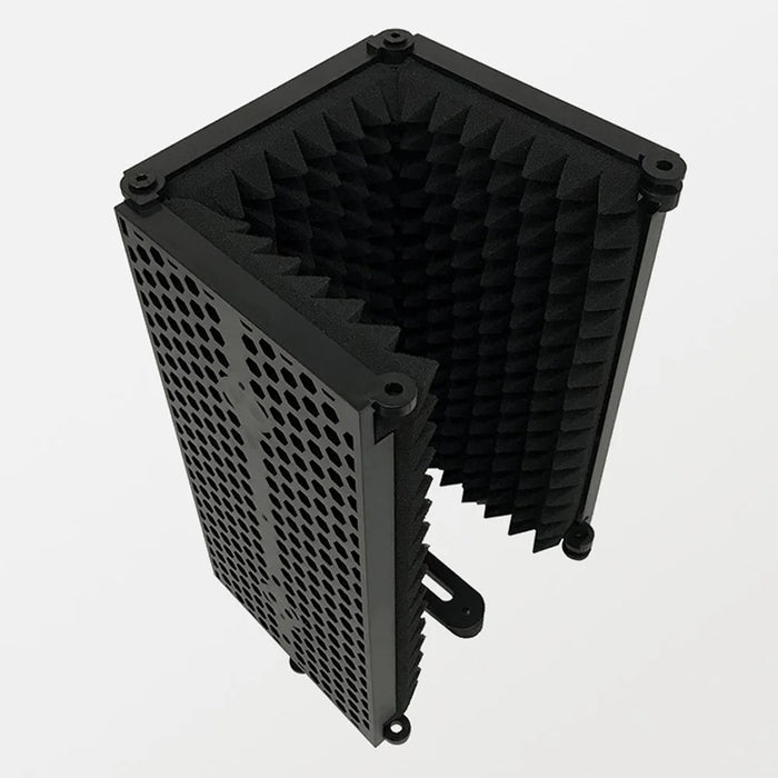 AQA S3 Microphone Isolation Shield High Density Absorbent Foam 3 Folding Panels Sound Shield Mic Recording Equipment - 6