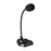JIY Flexible Wired Gooseneck Microphone Laptop Desktop Condenser Microphone with 3.5mm Interface for Conference Gaming Live-stream Voice Recording (USB Version, with RGB Breathing Light) - 2
