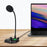 JIY Flexible Wired Gooseneck Microphone Laptop Desktop Condenser Microphone with 3.5mm Interface for Conference Gaming Live-stream Voice Recording (USB Version, with RGB Breathing Light) - 7