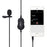 YELANGU MY2 USB Rechargeable Clip-on Microphone 3.5mm Adapter Condenser Mic Phone Camera Computer Microphone for Online Meeting Livestream Remote Teaching Recording - 4