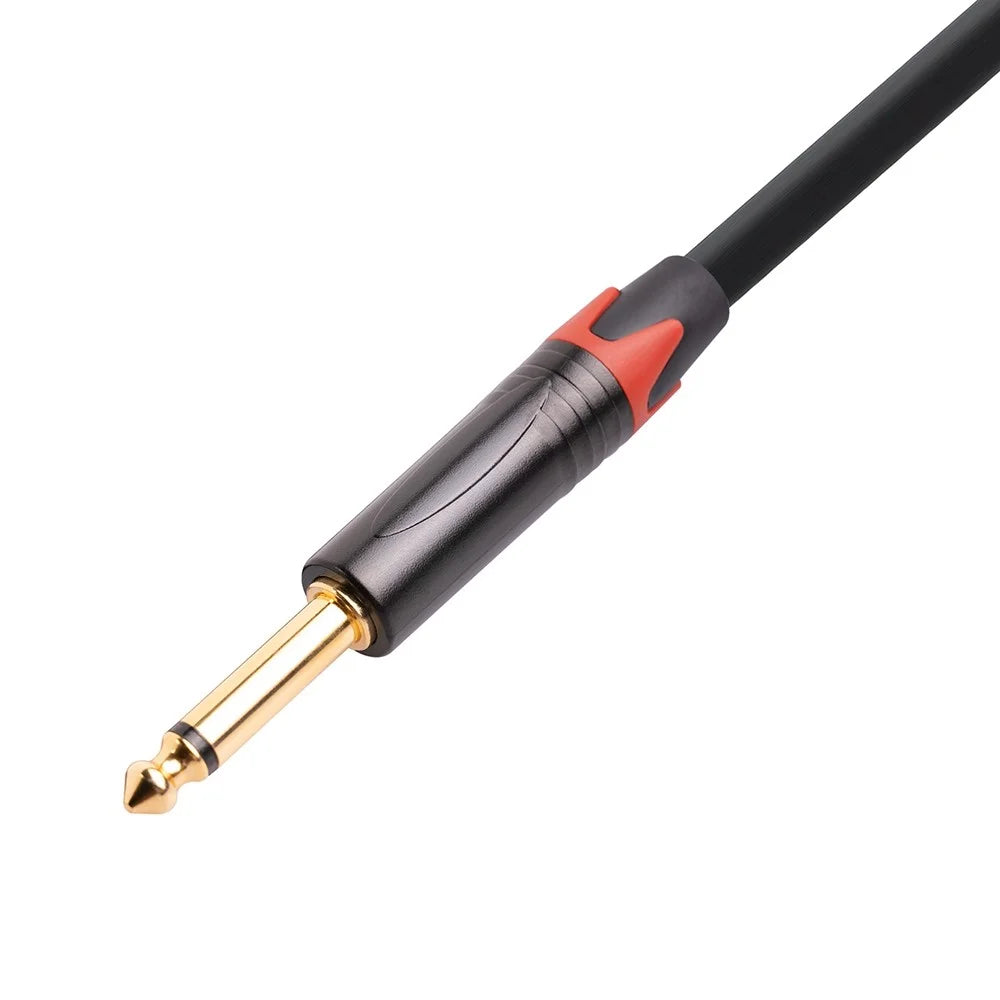 TC194BLY202 1m 3.5mm Male to Dual 6.35mm Male Jack Audio Cable for Mixer/Recording Equipment - 6