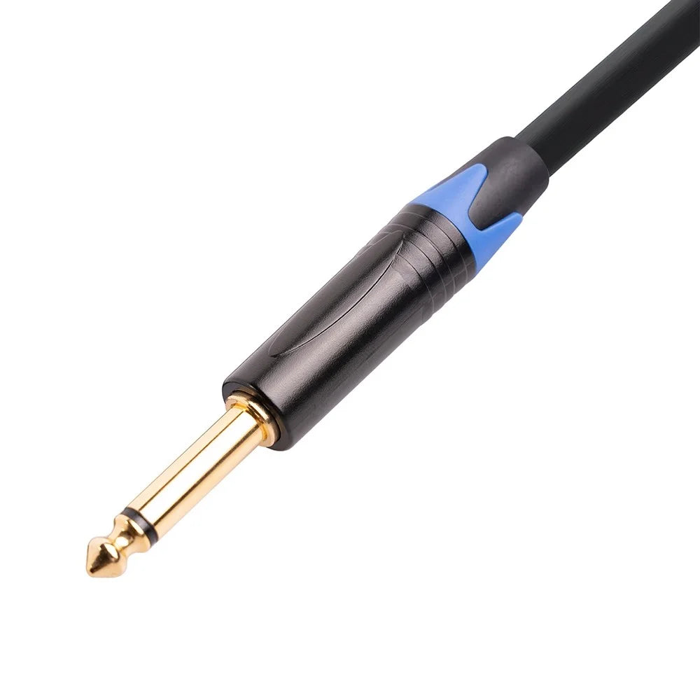 TC194BLY202 1m 3.5mm Male to Dual 6.35mm Male Jack Audio Cable for Mixer/Recording Equipment - 7