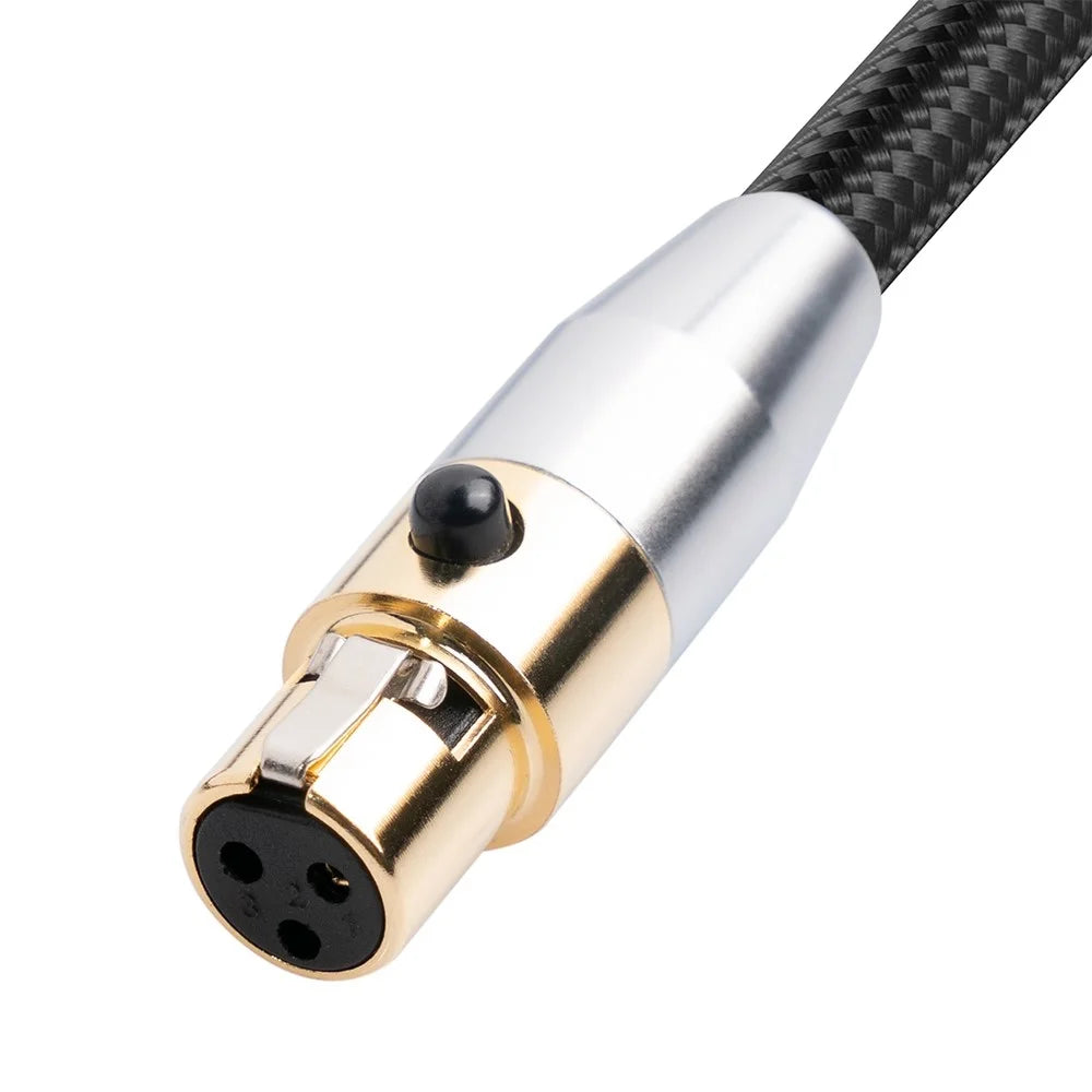 SA119GXK107BU 0.3m Mini XLR Female to XLR Female Adapter Cable Mixer Microphone Connection Cord - 5