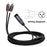 RCA19 1m XLR Male to Dual RCA Male Plug Stereo Audio Cable Cord for Mxing Console Microphone Amplifier - 2