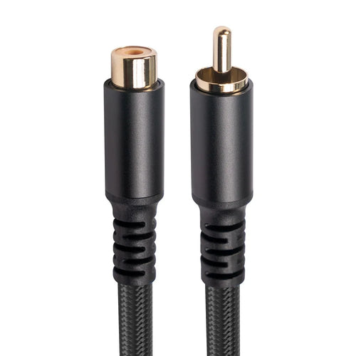 3709MF 1.8m RCA Male to Female Audio Extension Cable AUX Cord for HDTV DVR Speaker - 1