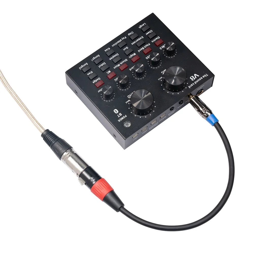 TC194BUXK107-03 0.3m 3.5mm Male to XLR 3Pin Female Adapter Converter Cable - 5