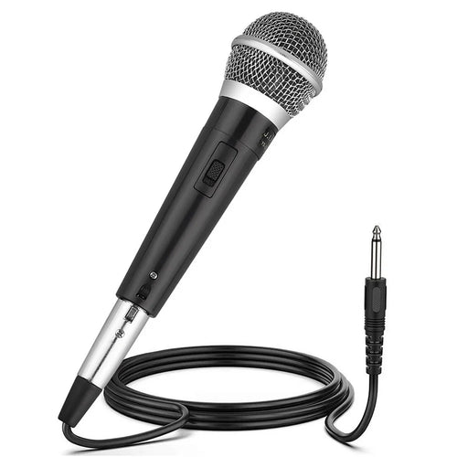 Moving Coil Handheld Wired Dynamic Microphone Unidirectional Mic for Stage Singing Home KTV Meeting - 1
