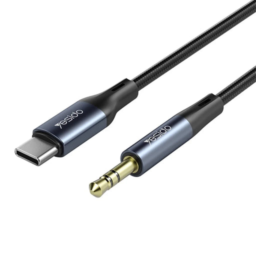 YESIDO YAU36 100CM USB-C to 3.5mm Audio Aux Cable Type-C Adapter to 3.5mm Headphone Stereo AUX Cord - 1