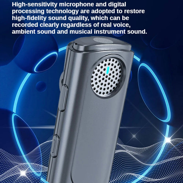 J20 Wireless Lavalier Microphone 3 Gears Noise Reduction Lapel Clip Mic, 2 Mic + 1 Receiver - Type-C - 3