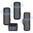 J13 2Pcs Wireless Lavalier Microphone with Receiver Omnidirectional Sound Pickup Mini Type-C Lavalier Mic - 2