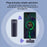 J60 Mini Wireless Lavalier Mic Transmitter + Receiver Portable Lavalier Microphone with Lightning  Connector - 3