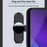 K3 Mini Wireless Lavalier Microphone Portable Lightweight Transmitter + Receiver Lightning Lavalier Mic - 4
