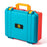 DEVASO GY227 For Nintendo Switch Game Console Controller Shockproof PP Tote Box Waterproof Carrying Case - Orange+Blue - 1