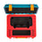 DEVASO GY227 For Nintendo Switch Game Console Controller Shockproof PP Tote Box Waterproof Carrying Case - Orange+Blue - 3