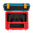 DEVASO GY227 For Nintendo Switch Game Console Controller Shockproof PP Tote Box Waterproof Carrying Case - Orange+Blue - 4