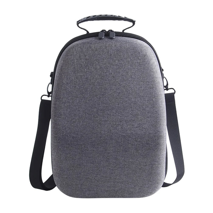 For PlayStation VR2 Hard Shell Storage Bag VR Glasses Shockproof Tote Crossbody Bag - Grey - 3