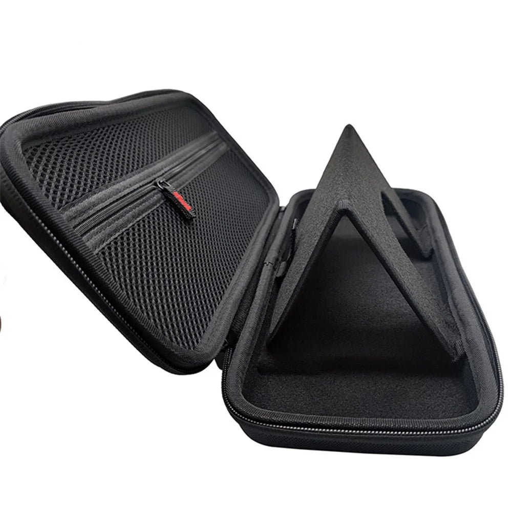 For ASUS ROG Ally Game Console Organizer Bag Storage Bag Nylon+EVA Hard Shell Handbag Gaming Accessories - Black - 6