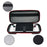 For ASUS ROG Ally X / ROG Ally Game Console Waterproof Storage Bag PU Leather+EVA Protective Case - Red Zipper - 3