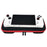 For ASUS ROG Ally X / ROG Ally Game Console Waterproof Storage Bag PU Leather+EVA Protective Case - Red Zipper - 4