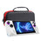 For ASUS ROG Ally X / ROG Ally Game Console Waterproof Storage Bag PU Leather+EVA Protective Case - Red Zipper - 6