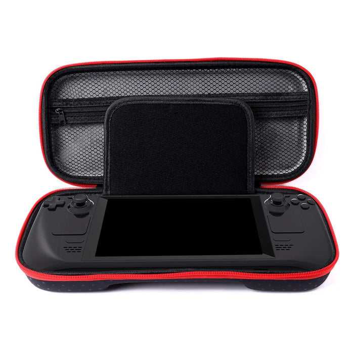 Waterproof Storage Bag for Steam Deck Game Console PU Leather+EVA Protective Case - 5