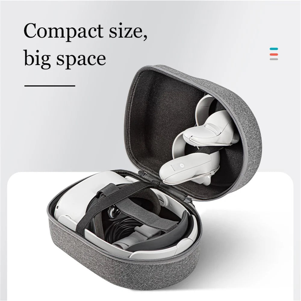 DEVASO For Oculus Quest 2 VR Glasses Portable Storage Bag Oxford Cloth Handbag Carrying Case - 5