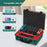 DEVASO GY227 Waterproof Storage Box for Nintendo Switch Game Console Accessories Carrying Case, Gold Green - 3