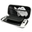 Waterproof PU+EVA Carrying Case for Nintendo Switch OLED Game Console Anti-Scratch Storage Bag - Black - 3