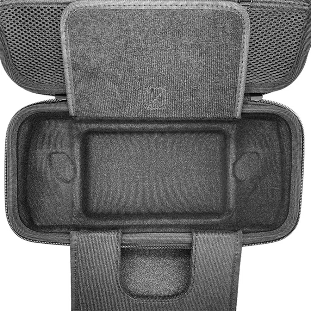 For ASUS ROG Ally Carrying Case Game Console Protective Hard EVA Box Travel Storage Bag with Stand Holder Design - Black - 6