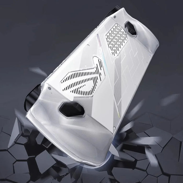Portable PU+EVA Carrying Case for ASUS ROG Ally Game Console Protective TPU Case with Tempered Glass Screen Protector - 2