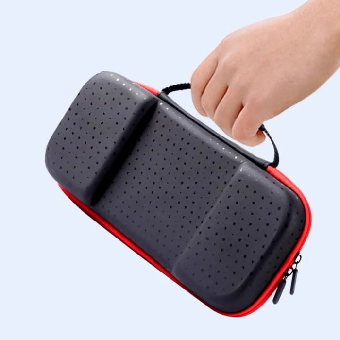 Portable PU+EVA Carrying Case for ASUS ROG Ally Game Console Protective TPU Case with Tempered Glass Screen Protector - 5