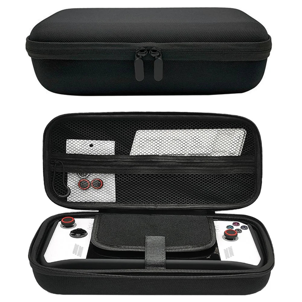 For Asus ROG Ally Shockproof EVA+Nylon Storage Bag Game Console Carrying Case - 4