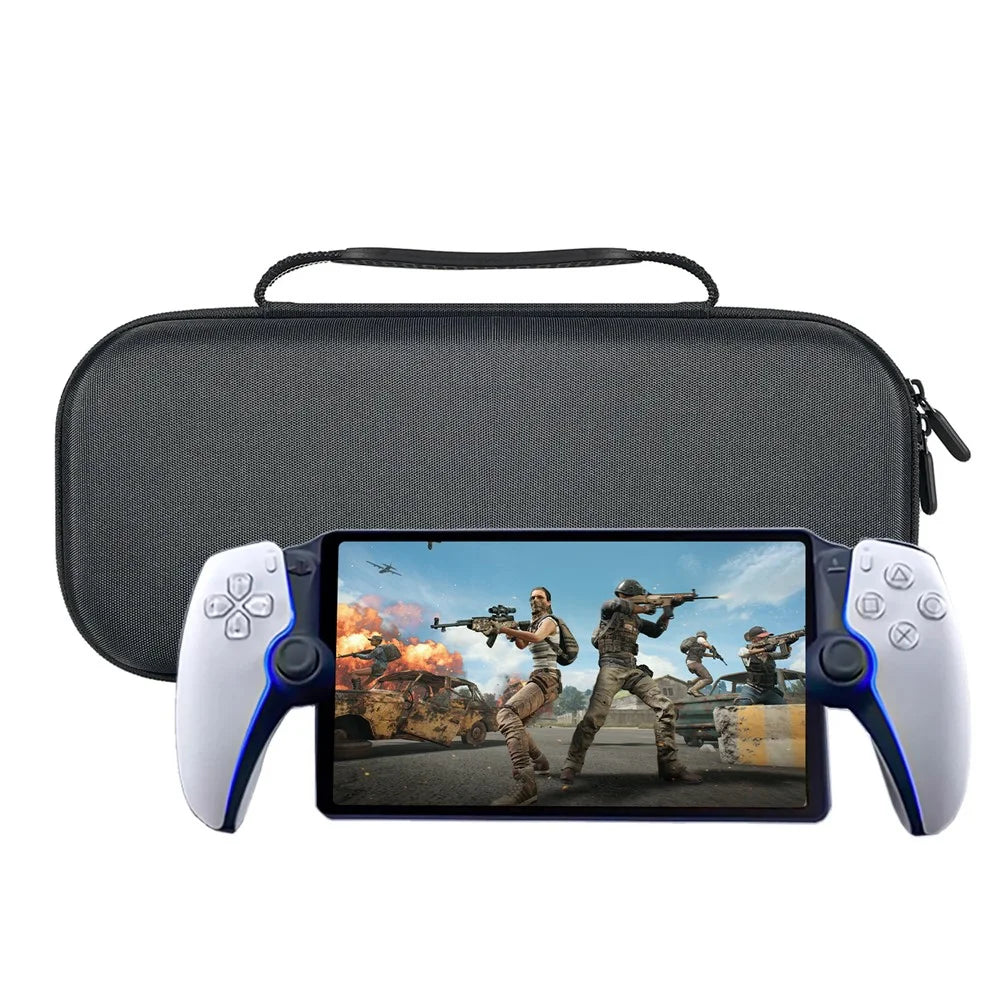 For PlayStation Portal Shockproof Carrying Case Game Accessories Storage Handbag Hard EVA Travel Bag - 3