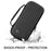 Storage Bag for Nintendo Switch Lite Game Console PU Leather+EVA Waterproof Carrying Case - 4