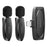 YESIDO KR14 8-Pin Plug Mini Recording Mic for iPhone Wireless Lavalier Microphone  (2 Transmitters + 1 Receiver) - 1