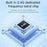 YESIDO KR14 8-Pin Plug Mini Recording Mic for iPhone Wireless Lavalier Microphone  (2 Transmitters + 1 Receiver) - 4