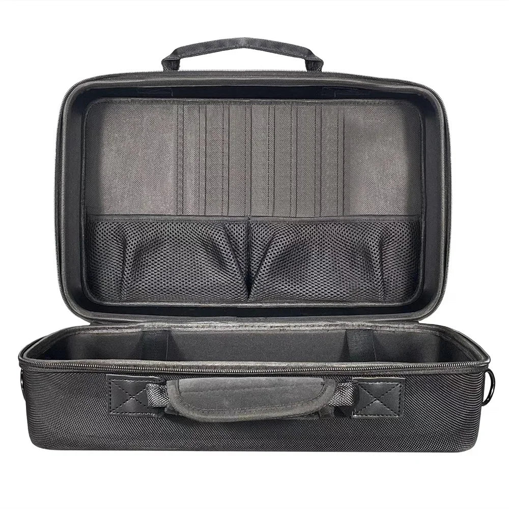 For Sony PS5 Slim Hard Shell Carrying Case Storage Bag Protection Pouch Game Accessories Organizer - Black - 4