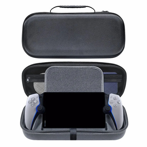 JYS-P5182 For Sony PS5 Portal Game Console Carrying Case EVA Hard Shell Pouch Handbag Storage Bag - 1