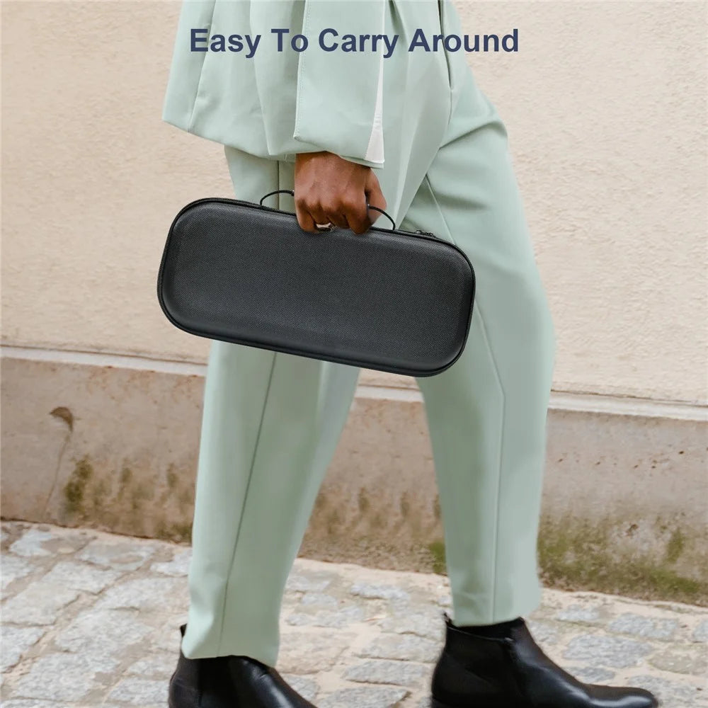 JYS-P5182 For Sony PS5 Portal Game Console Carrying Case EVA Hard Shell Pouch Handbag Storage Bag - 5