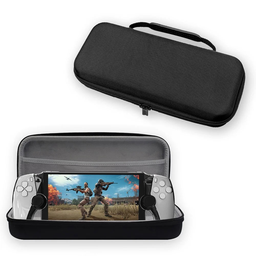For PlayStation Portal Shockproof EVA Storage Bag Portable Game Console Carrying Case - 1