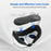 JYS JYS-MQ016 For Meta Quest 3 Headset Protective Shell Handle Cover Silicone Eye Mask Set - Rhombus Pattern+Black - 5