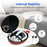 JYS JYS-MQ016 For Meta Quest 3 Headset Protective Shell Handle Cover Silicone Eye Mask Set - Rhombus Pattern+Black - 6