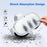 JYS JYS-MQ016 For Meta Quest 3 Headset Protective Shell Handle Cover Silicone Eye Mask Set - Rhombus Pattern+Black - 7