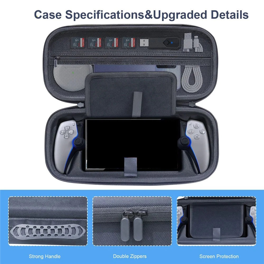 JYS JYS-P5190 For Sony PS5 Portal Waterproof EVA Portable Storage Case Handheld Game Console Carrying Bag - 5