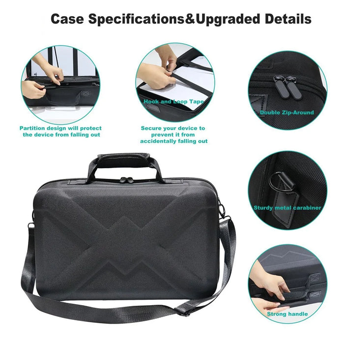 JYS JYS-P5179 For PS5 Slim Console Portable Carrying Case Shockproof Shoulder Bag - 5