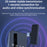 R10 2 Mic+1 Receiver Noise Canceling Collar Clip Wireless Microphone System - 8 Pin - 4