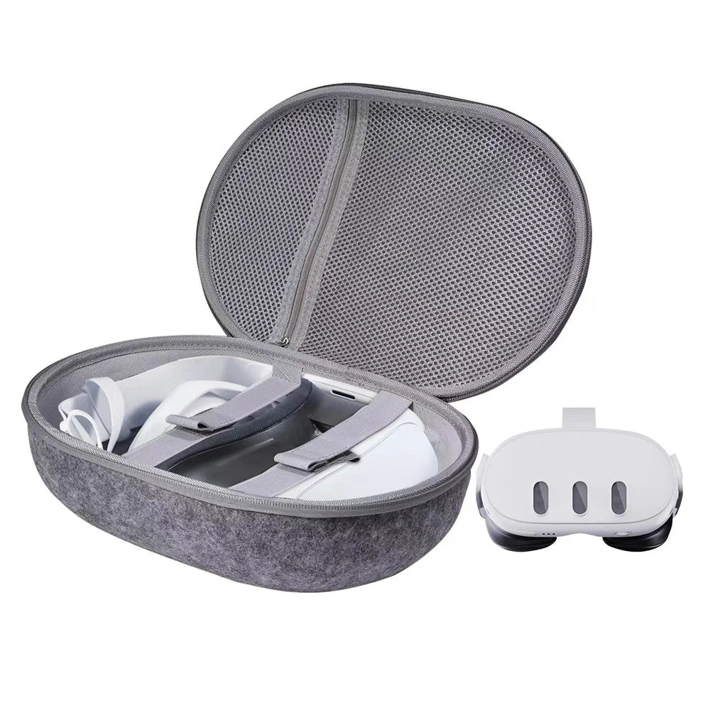 GAMWING B05 For Meta Quest 3 Hard Shell Protection Case EVA+Felt Storage Bag - 3